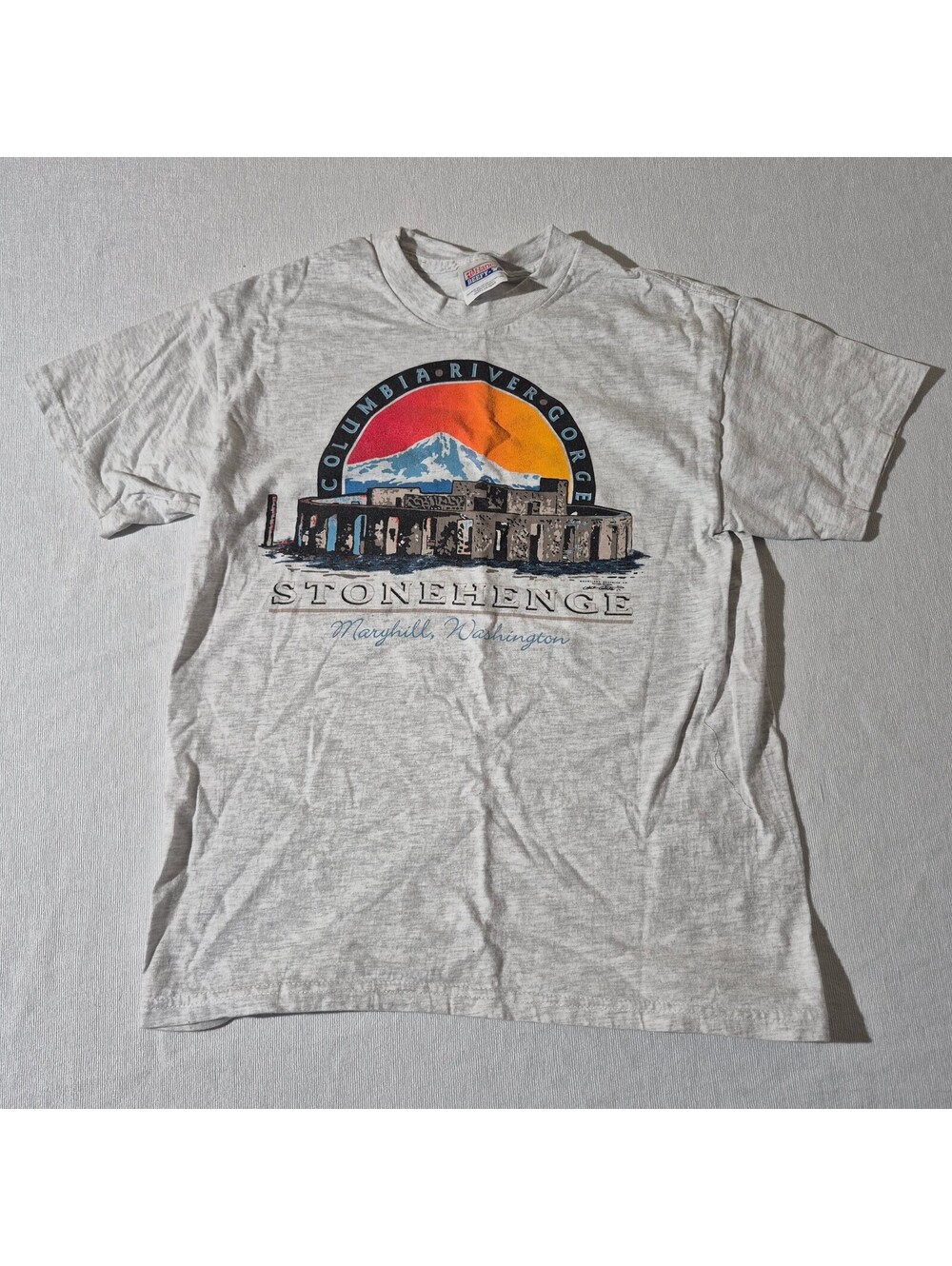 Vintage Stonehenge Youth Large L Washington graphic T-shirt